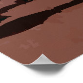 Poster Three lone figures (Coin)