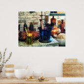 Poster Three Mortar et Pestles (Cuisine)