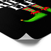 Poster Thrifting Elf Matching Family Group Christmas Part (Coin)