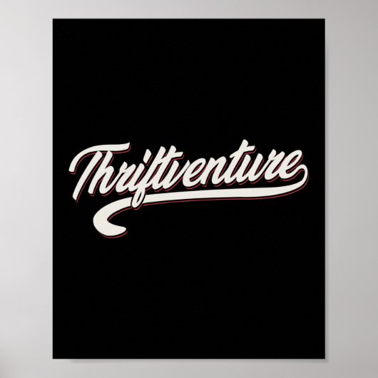 Poster Thriftventure (Devant)
