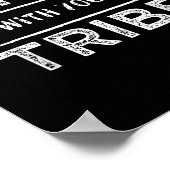 Poster Thrive With Your Tribe Shirt Gift  (Coin)