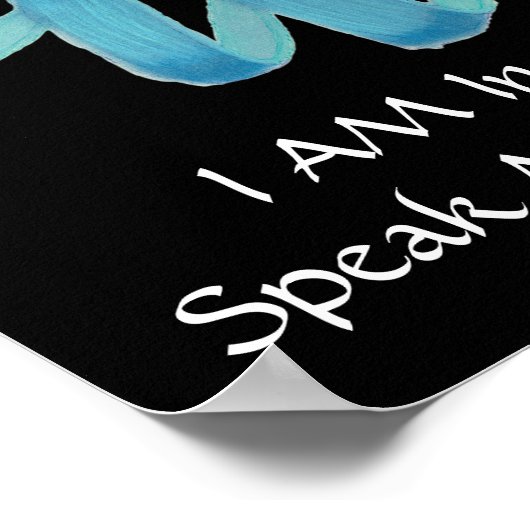 Poster Throat Chakra Art #1 - Auto-expression (Coin)