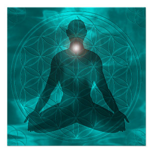 Poster Throat Chakra Vishuddha