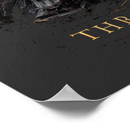 Poster Throne of Dust Dark Fantasy (Coin)