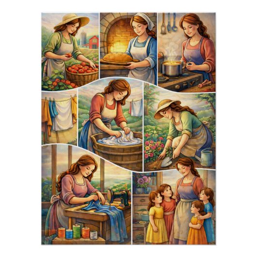 Poster Through the Seasons of Life Mpm Grandma  (Devant)