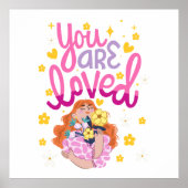 Poster Throw Pillow (Devant)