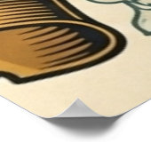 Poster Throw Pillow (Coin)