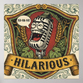 Poster Throw Pillow (Devant)