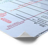 Poster THT Bloodstock Référence Graphique Dynamique du tr (Coin)