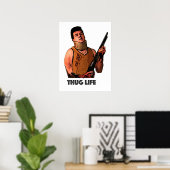 Poster Thug Life Danny McBride dans Express à ananas (Bureau à domicile)