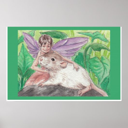 Poster Thumbalina et le rat (Devant)