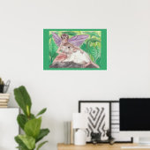 Poster Thumbalina et le rat (Bureau à domicile)