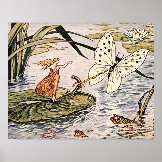 Poster "Thumbelina" (Devant)