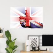 Poster Thumbs up ! (Bureau à domicile)