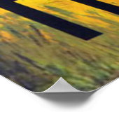 Poster Thun, Château et lac, Suisse (Coin)