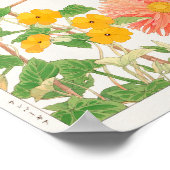 Poster Thunbergia, Pâques chinois par Tanigami Konan (Coin)