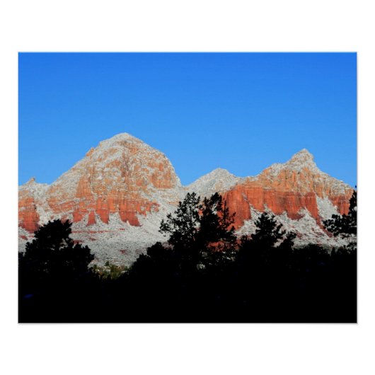 Poster Thunder Mountain sous la neige (Devant)