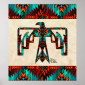 Poster Thunderbird tribal (Devant)