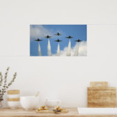 Poster Thunderbirds volant en formation (Cuisine)