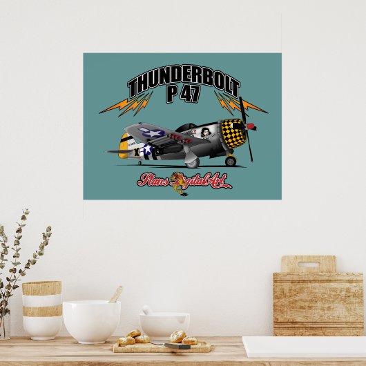Poster ThunderBolt P47 (Cuisine)