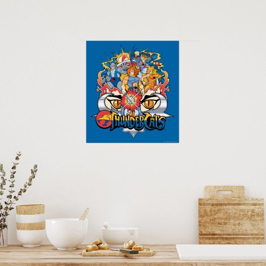 Poster ThunderCats | Firey Group Graphic (Cuisine)