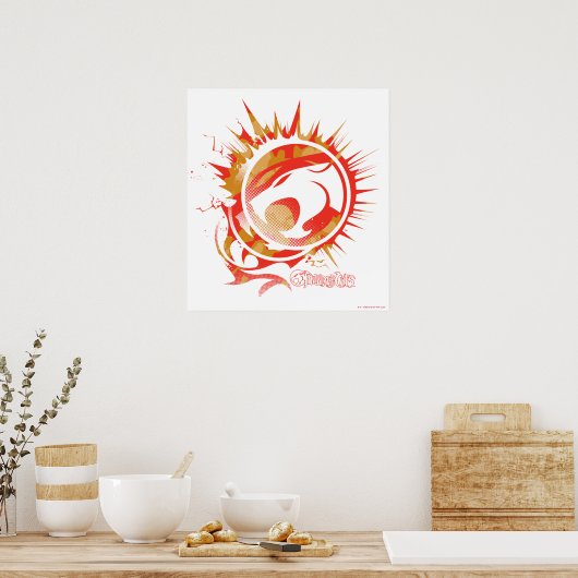 Poster ThunderCats | Logo explosif (Cuisine)