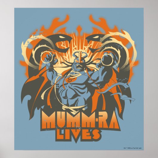 Poster ThunderCats | Mumm-Ra Vit (Devant)
