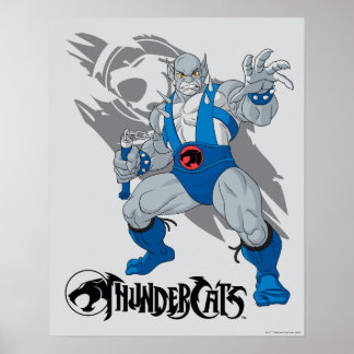 Poster ThunderCats | Panthro Character Graphic