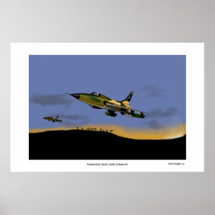 Poster Thunderchief Sunrise Vietnam 1967