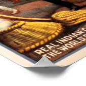 Poster ThURSTON Célèbre Magicien East Indian Rope Trick (Coin)