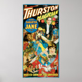 Poster Thurston & Fille Jane Magicien Publicité (Devant)