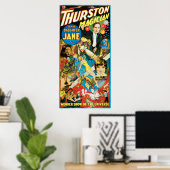 Poster Thurston & Fille Jane Magicien Publicité (Bureau à domicile)