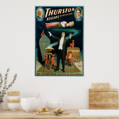 Poster Thurston, Kellers Successeur Magicien vintage (Cuisine)