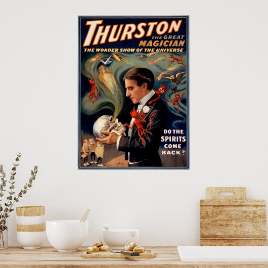 Poster Thurston L'affiche du magicien (Cuisine)