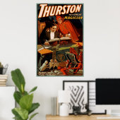 Poster Thurston le grand magicien (Bureau à domicile)