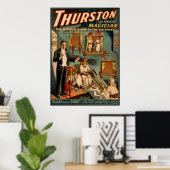 Poster Thurston le grand magicien (Bureau à domicile)