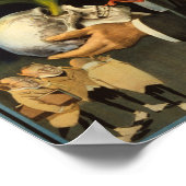 Poster Thurston le grand magicien tenant la magie du crân (Coin)