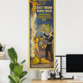 Poster Thurston le magicien - East Indian Rope Trick (Bureau à domicile)
