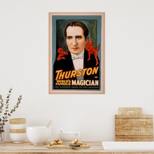Poster Thurston Magician (Cuisine)