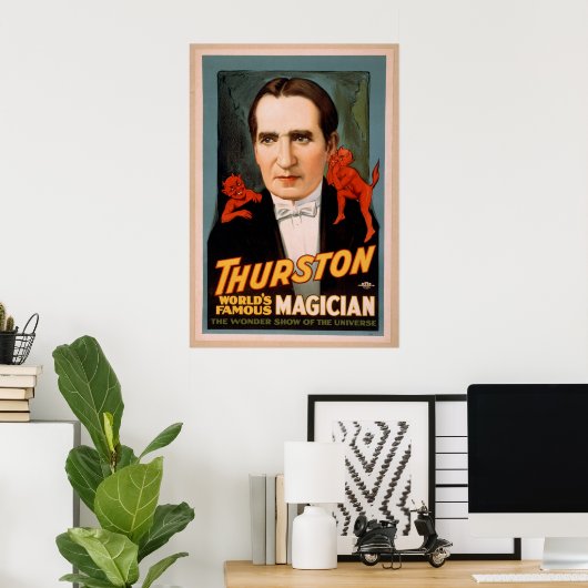 Poster Thurston Magician (Bureau à domicile)