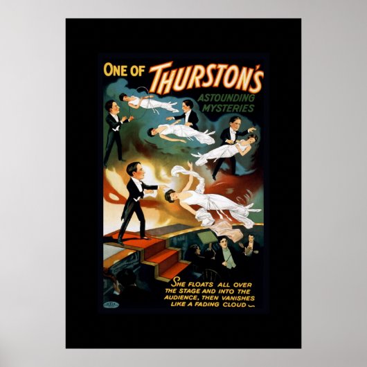 Poster Thurston Magician Vintage Theatre (Devant)