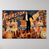 Poster Thurston Master Magicien (Devant)