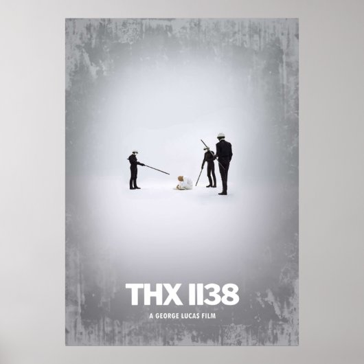 POSTER THX 1138 (Devant)