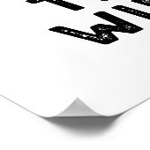 Poster Thyme Pour Vivre Drôle Chill Pun (Coin)