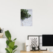 Poster Thyme sur une vieille table en bois (Bureau à domicile)