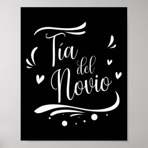 Poster Tia Del Novio Tante Espagnole Du Mariage Groom