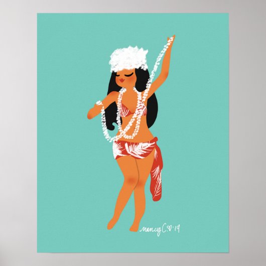 Poster Tiare de Jeanne (Devant)