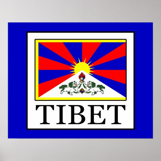 Poster Tibet (Devant)