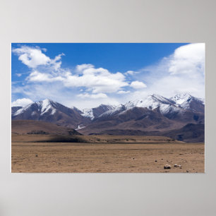 Poster Tibet, Himalaya - Scenic Mountain landscape
