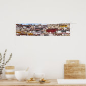 Poster Tibet - Monastère bouddhique de Ganden (Cuisine)